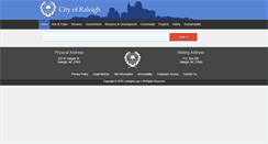 Desktop Screenshot of gsa.raleighnc.gov